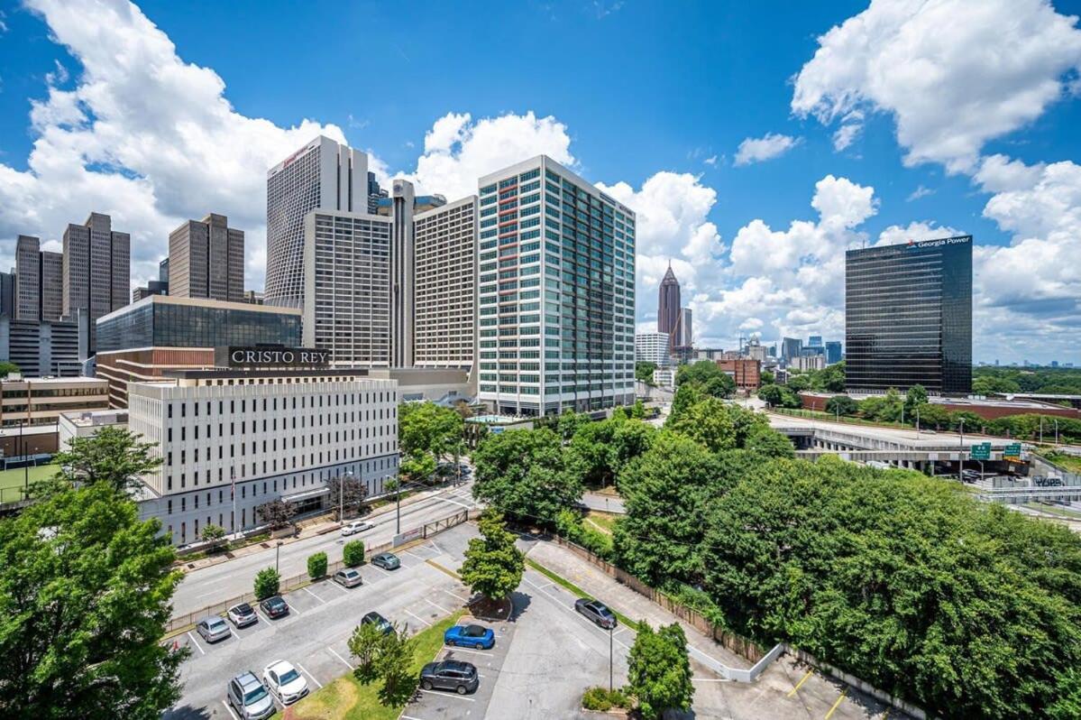 2B1B Modern Downtown Atl Condo W 1 Free Parking Lm1007 Атланта Экстерьер фото