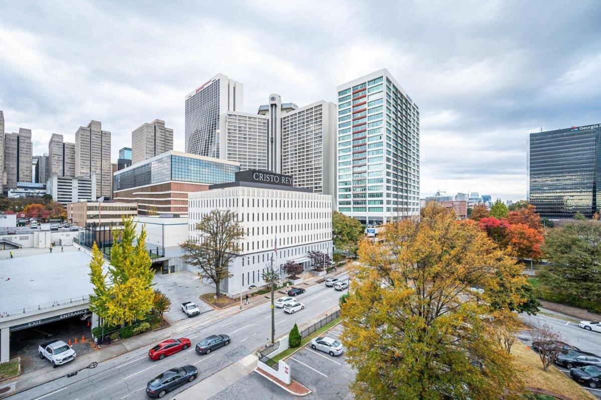 2B1B Modern Downtown Atl Condo W 1 Free Parking Lm1007 Атланта Экстерьер фото