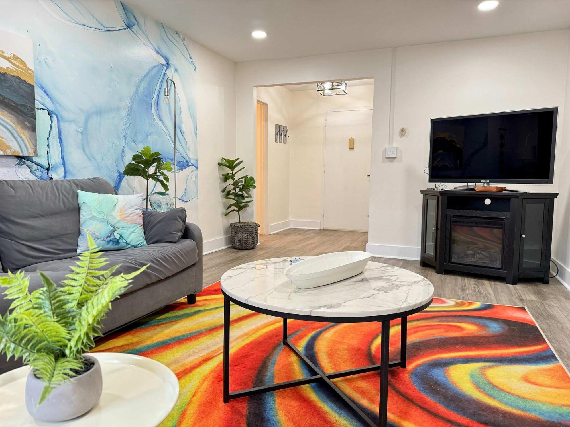 2B1B Modern Downtown Atl Condo W 1 Free Parking Lm1007 Атланта Экстерьер фото