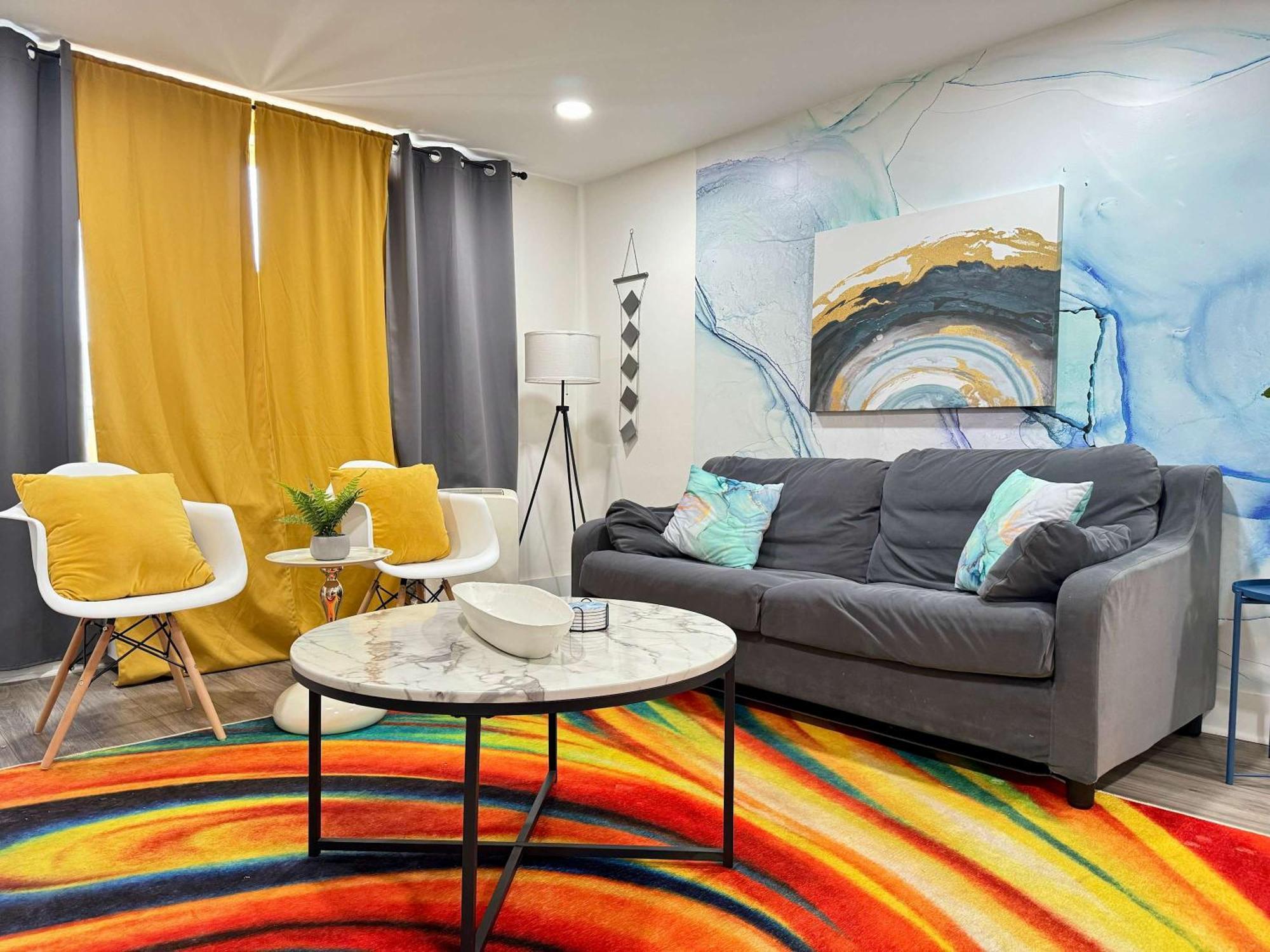 2B1B Modern Downtown Atl Condo W 1 Free Parking Lm1007 Атланта Экстерьер фото